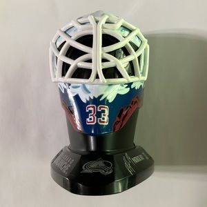 1996 McDonald’s Mini Goalie Mask #33 Patrick Roy Colorado Avalanche Hockey